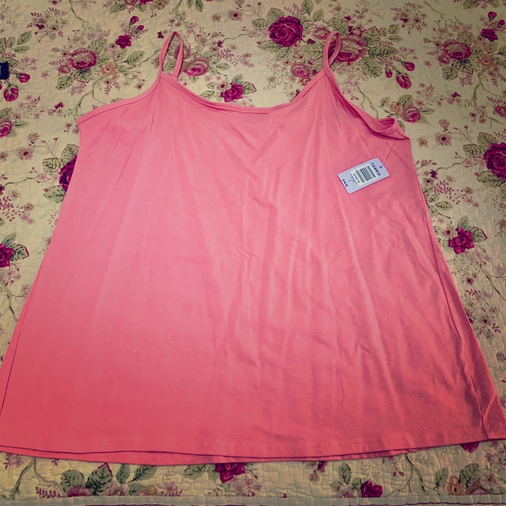 NWT Salmon Pink Torrid Camisole Size 4